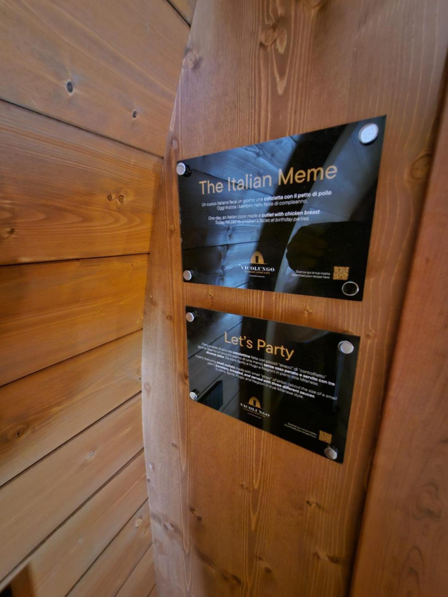 Vicolungo Glamour Lodge & Spa - Free Spa Hot Tub E Sauna Kültér fotó