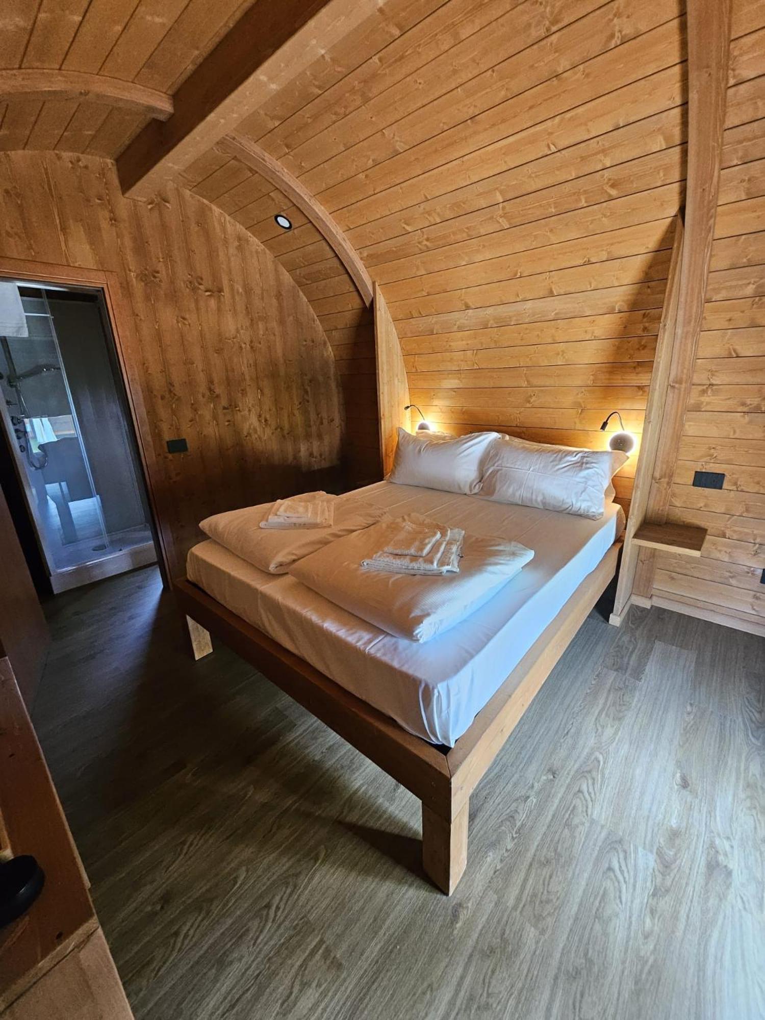 Vicolungo Glamour Lodge & Spa - Free Spa Hot Tub E Sauna Kültér fotó