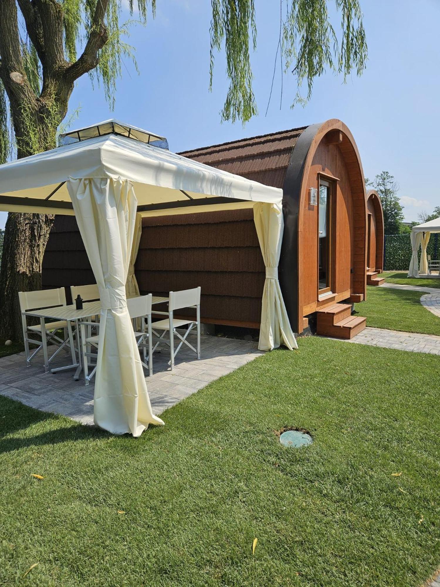 Vicolungo Glamour Lodge & Spa - Free Spa Hot Tub E Sauna Kültér fotó