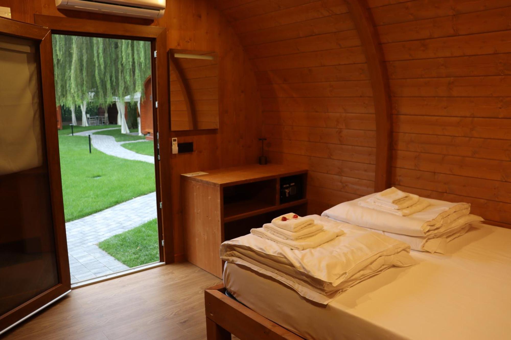 Vicolungo Glamour Lodge & Spa - Free Spa Hot Tub E Sauna Kültér fotó